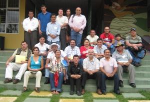 Equipo de Formadores PUSC junto a Jorge Maldonado 2011