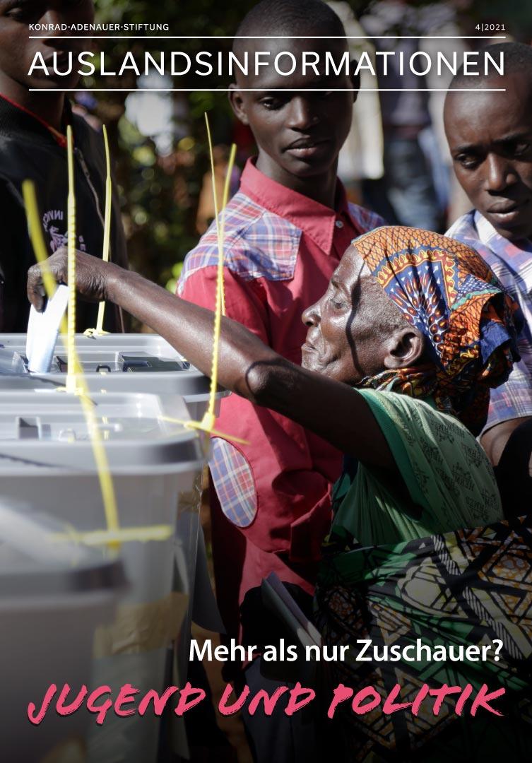 Cover der Auslandsinformationen 4/2021