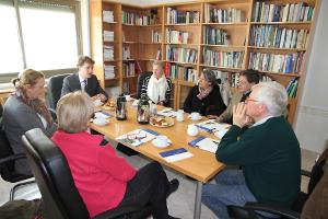 Besuch der Deutsch-Israelischen Juristenvereinigung bei der KAS Ramallah