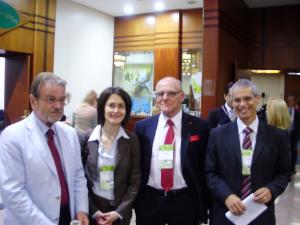 Waldemar Hummer, Gisela Elsner, Günter Hirsch und Fernando Prazeres