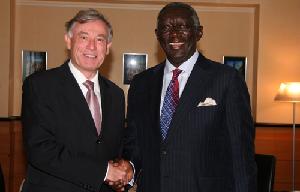 Deutschlandbesuch von S.E. John A. Kufuor