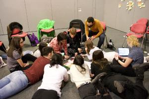 Teamwork during the International Session of the EYP In Novi Sad