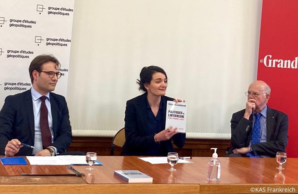 Paul Maurice, Valerie Müller-Huschke, Prof. Norbert Lammert (links n. rechts)