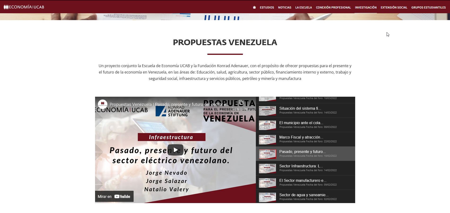 Propuestas Venezuela