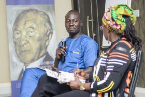 Donnas Ojok and Sylvia Tamale, Women in Media discussion