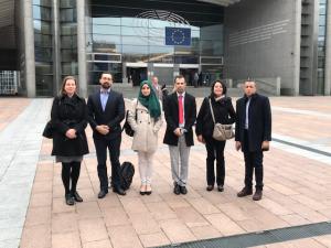 Group of participants in front of EP