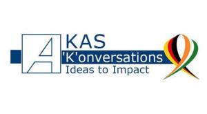 Logo KAS 'K'onversations Ideas to Impact