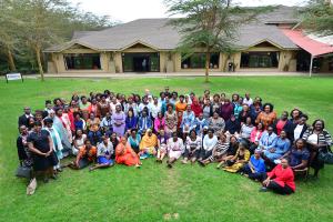 12th Parliament legislators and development partners pose for a group photo
