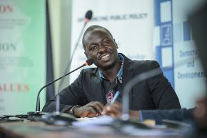 Moderator Donnas Ojok