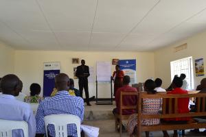 Workshop-Teilnehmer in Mbarara