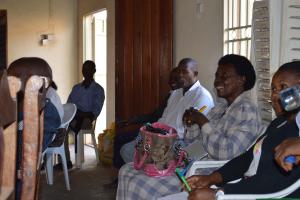 Lively discussion during the Masaka workshop