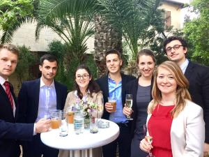 KAS ELES Stipendiaten beim Empfang