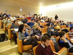 The "Working Poor" Conference - Participants during one of the sessions