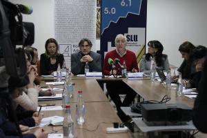 Abschlusspressekonferenz Wirtschaftsjournalistenverband Eriwan