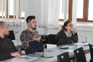 Benjamin Fricke in Tbilisi State University