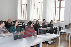 Benjamin Fricke in Tbilisi State University