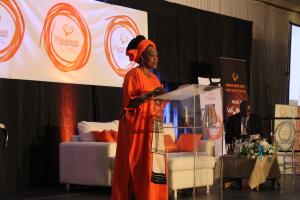 Anne Gebhardt, Direktorin von House of Women und Veranstalterin des Namibian Women Summit