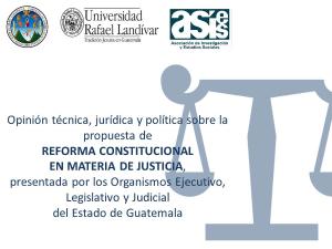 Opinión Técnica, Jurídica y Política