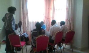 Die Teilnehmer thematisierten künftige Herausforderungen für die nationale und lokale ASAL-Arbeit im Bereich der Ernährungssicherheit und reflektierten zugleich entsprechende Lösungsansätze.