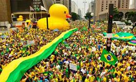 Proteste in Brasilien