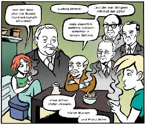 Comic soziale Marktwirtschaft