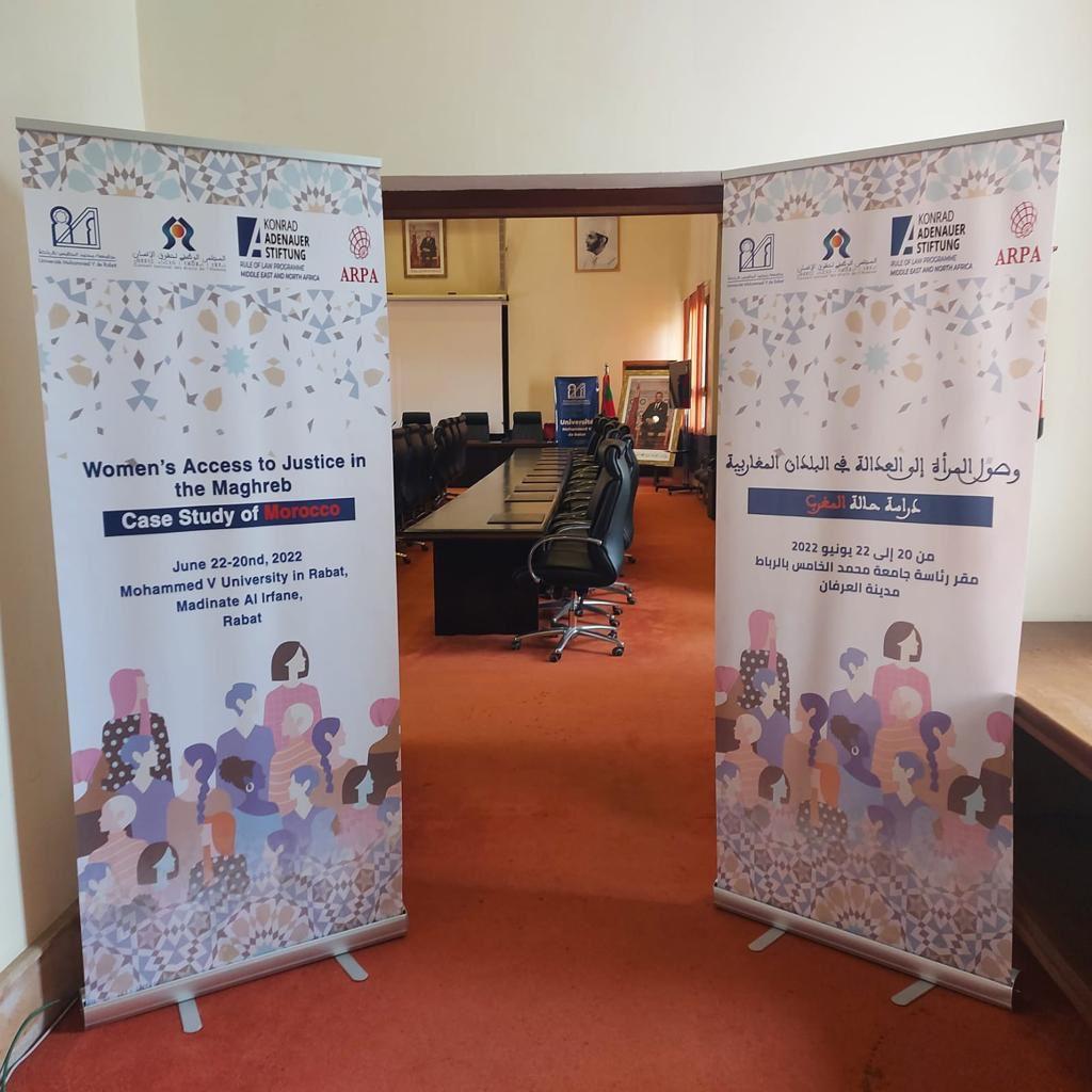 Conference in Rabat, Morocco Women's Access to Justice Rule of Law