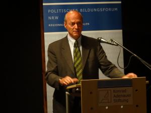 Gerhard Schindler, Präsident des BND, in Minden