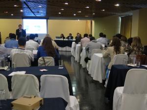 Primer Taller de Delegados Departamentales del Tribunal Supremo Electoral en el que se dieron cita por 2 días los delegados y sus auxiliares de los 22 departamentos de la República de Guatemala.