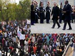 Der senegalesischen Staatschef Macky Sall nahm in Paris an der Antiterrorismus-Demonstration teil, um dem französischen Präsidenten Hollande seine Solidarität zu bekunden. Er betont ebenfalls seine Dankbarkeit gegenüber Frankreich für das Eingreifen in die Mali-Krise 2012, die ein Übergreifen der Terroristenbewegung auf weite Teile Westafrikas und auf Senegal verhindert hat.