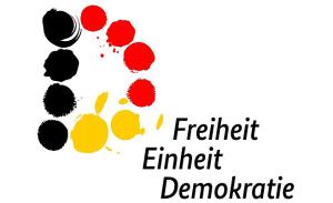 Logo 25 Jahre friedliche Revolution in Deutschland | Quelle: Presse- und Informationsamt der Bundesregierung