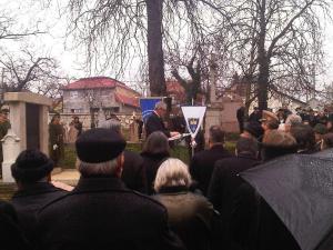 Gedenken im Friedhof: Ansprache von Otto Heinek