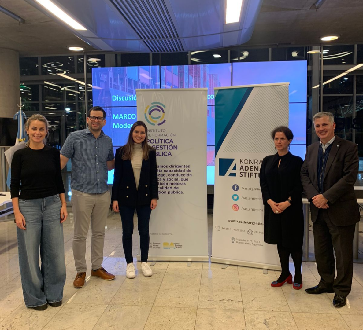 Marisa Bircher, Marco González, Inga von der Stein, Viktoria Lövenberg, Marcelo Scaglione (1)