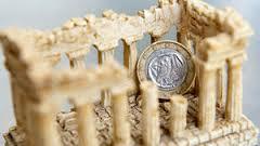 Euromünze in Akropolis