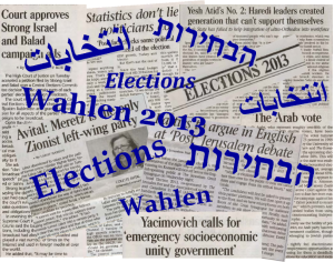 Wahlen 2013 in Israel