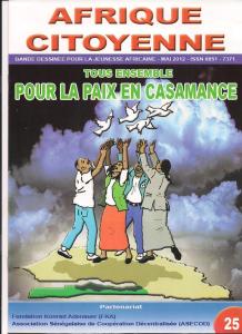 Comic für den Frieden in der Casamance Afrique Citoyenne