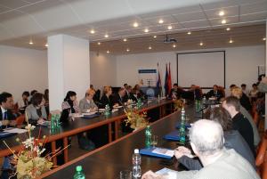 Tagung an der Wolgograder Filiale der Russischen Akademie für Volkswirtschaft und Staatsdienst