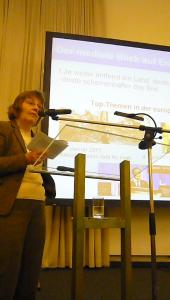 Barbara Röben im Vortrag