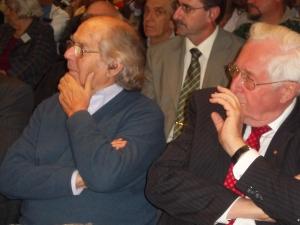 Bernhard Vogel zusammen mit dem argentinischen Friedensnobelpreisträger Adolfo Pérez Esquivel
