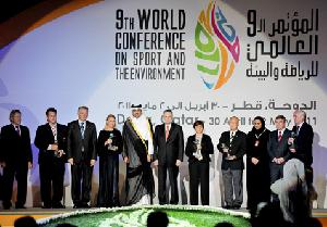 IOC Award 2011 for Host City Cape Town