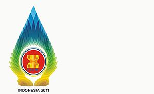 Das Logo der Indonesischen ASEAN-Präsidentschaft