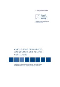 Christliche Demokratie, Deutsche Version