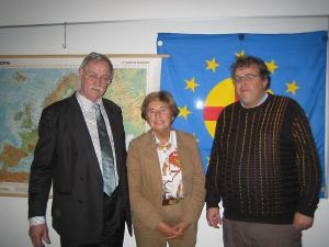 Prof. J. Rau, Ursula Schleicher, Christian Bräugigam