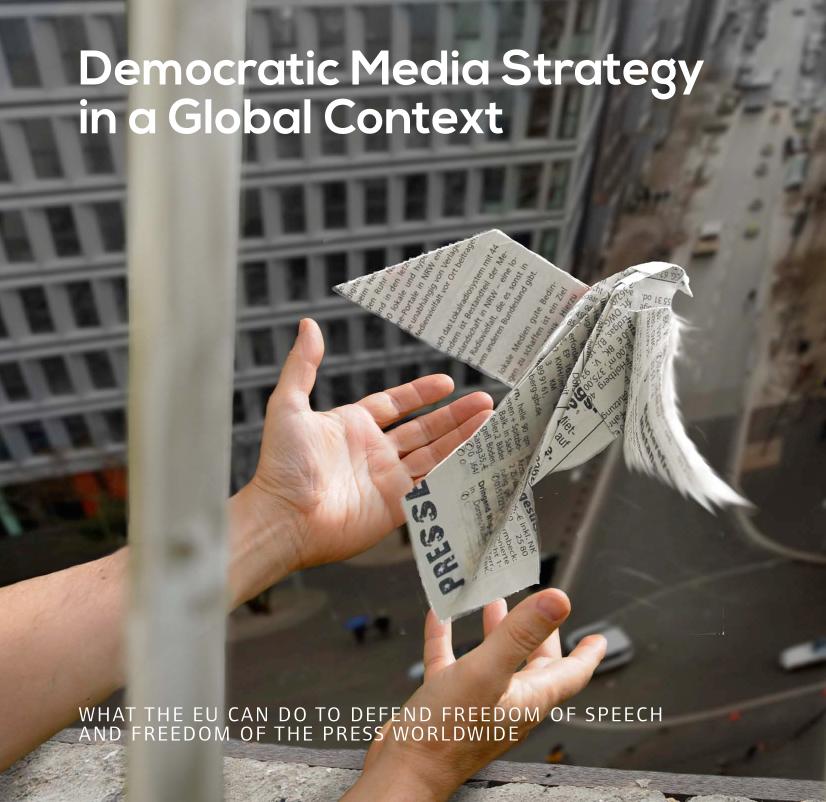 Democratic Media Strategy in a Global Context cover page