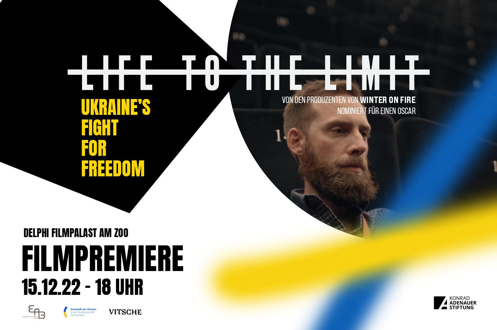 Life to the Limit -  Filmpremiere am 15.12.2022