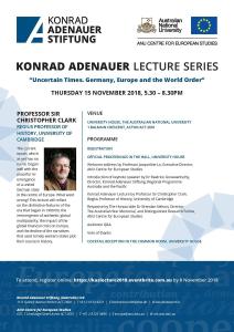 KAS Lecture Nov 15 2018 Programme