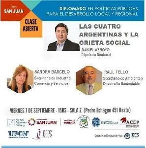 Seminarsitzung über die verschiedenen Facetten der argentinischen Realität - San Juan