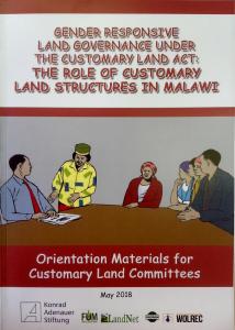 EWoH2-Malawi: English training manual for Customary Land Committees