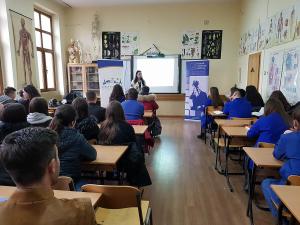 Seminar on EU with High School students, Kosovo