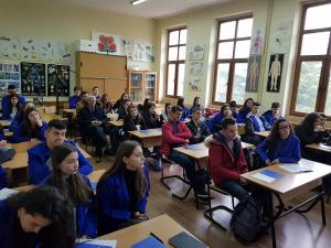 Seminar on European Union with high school students, Kosovo