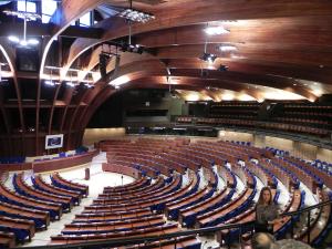 Plenarsaal des Europarates